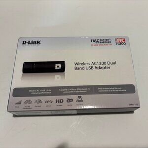 D-Link DWA-182 Wireless AC1200 Dual Band USB Adapter